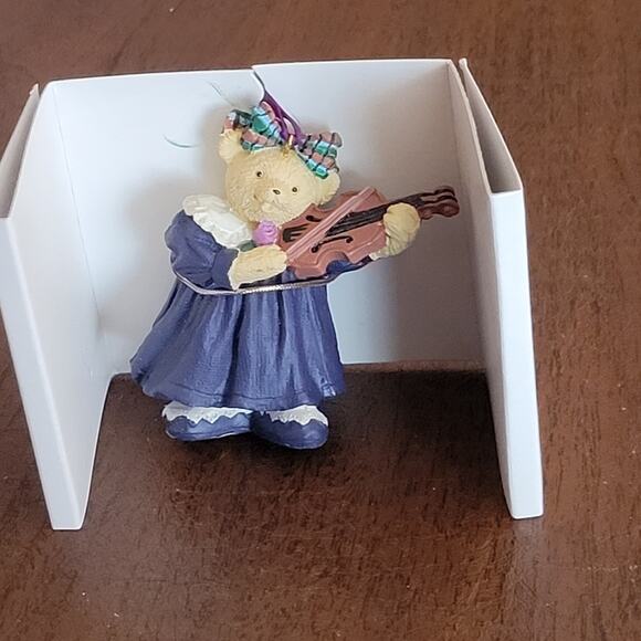 Vintage @1993 Muffy Vanderbear Collection Muffy Musical Soiree Ornament New - Picture 9 of 11